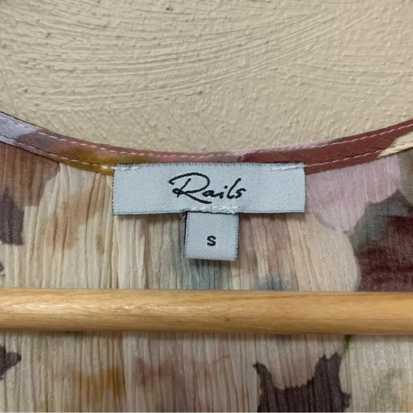 Rails Izzy Painted Floral Dress Size Small - Picture 12 of 14